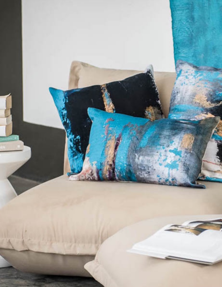 Art meets Textiles Léonce Lemmens Abstract Painter