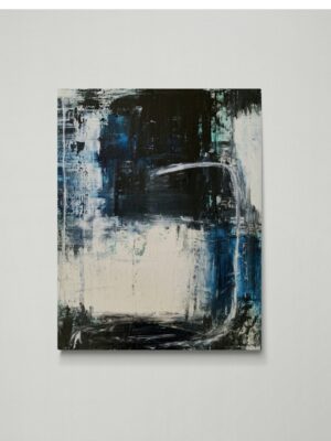 Meant to Be Abstract blue white
