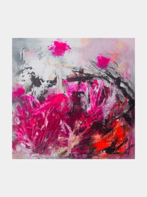 ROSES AND PEONIES | 50 x 50 x 4 cm