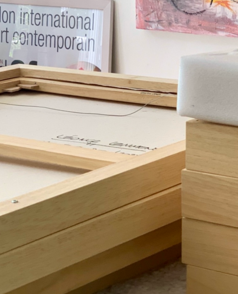Framing smaller artworks