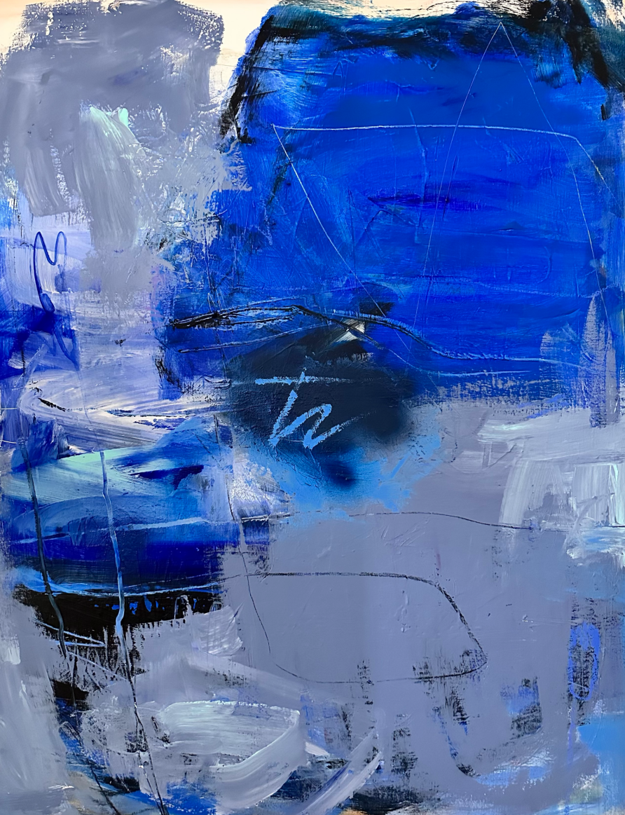 Rhythm of Blue 2025 Léonce Lemmens Léonce Lemmens Art