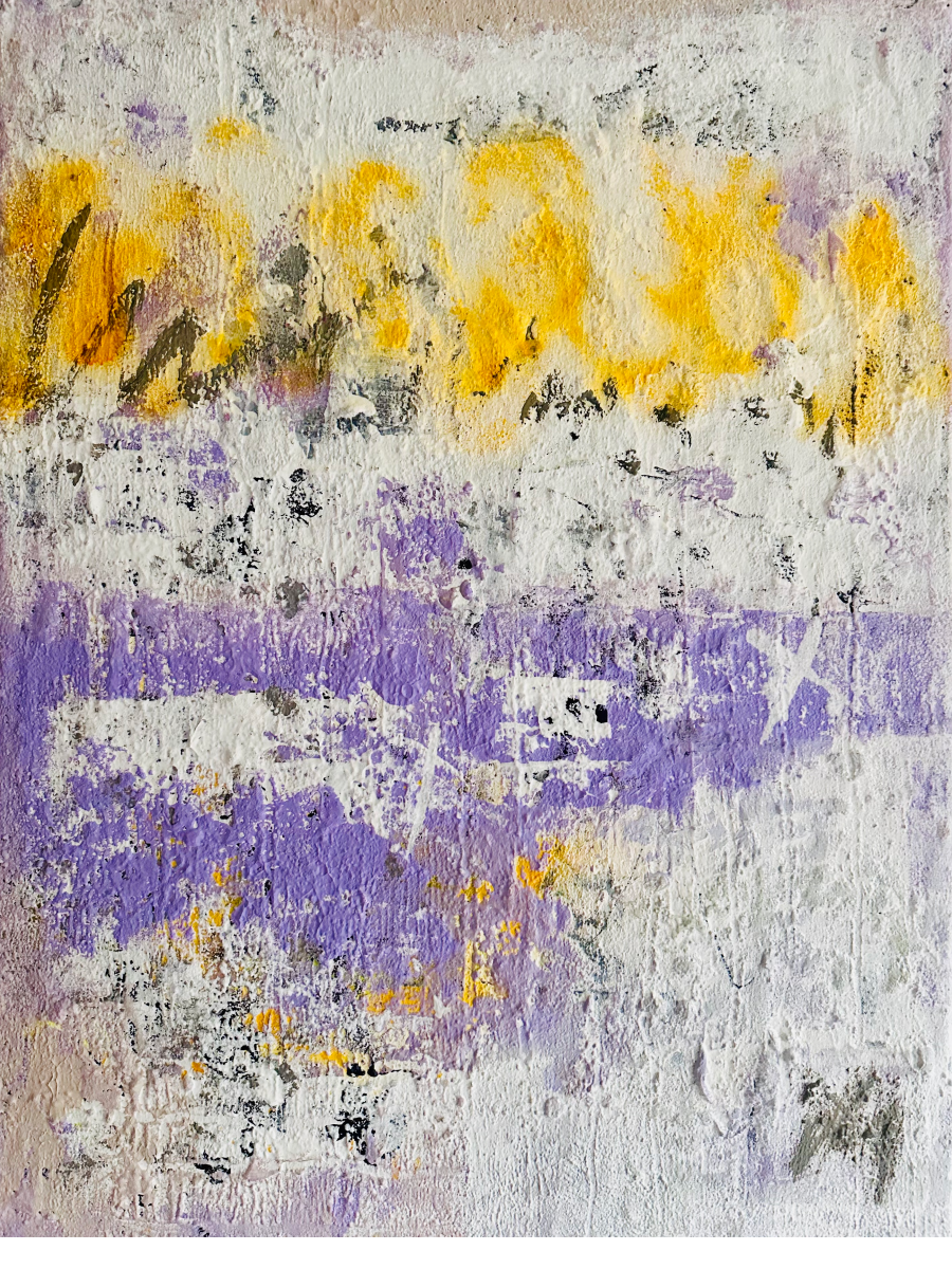 Melange of Wild Yellow and Soft Pink by Léonce Lemmens